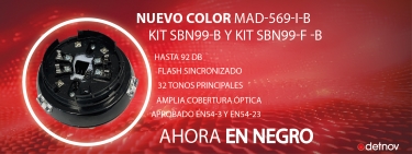 ¡Nuevo color disponible del MAD-569-I, KIT SBN99 y KIT SBN99-F!